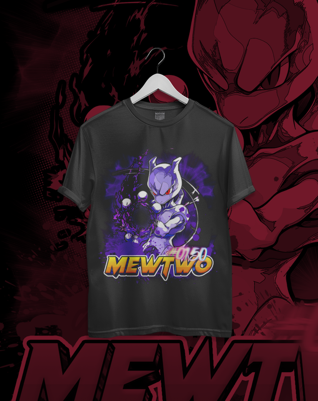 Polera Pokemon - Mewtwo #150