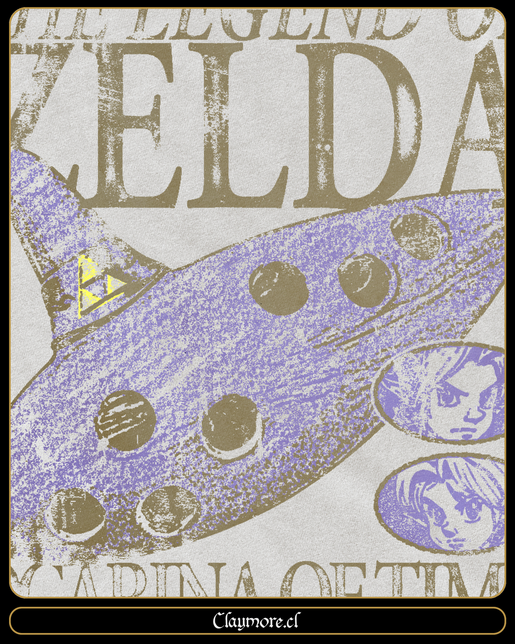 Polera de Zelda Ocarina of Time 01