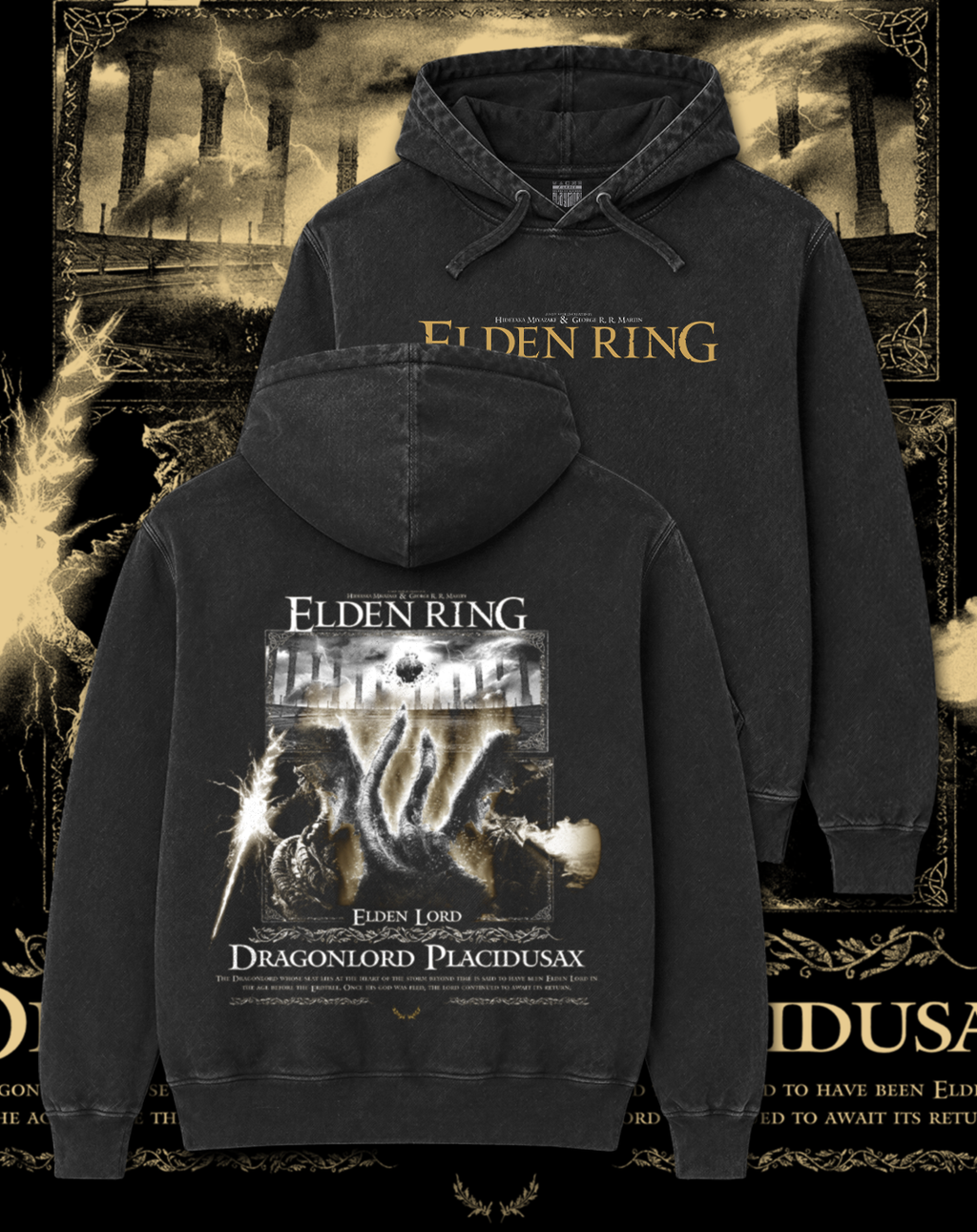 Polerón Elden Ring - Dragonlord Placidusax
