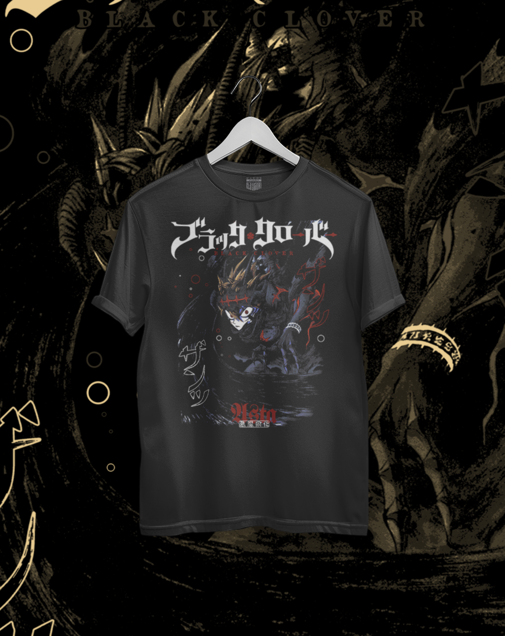 Polera Black Clover - Asta Devil Union