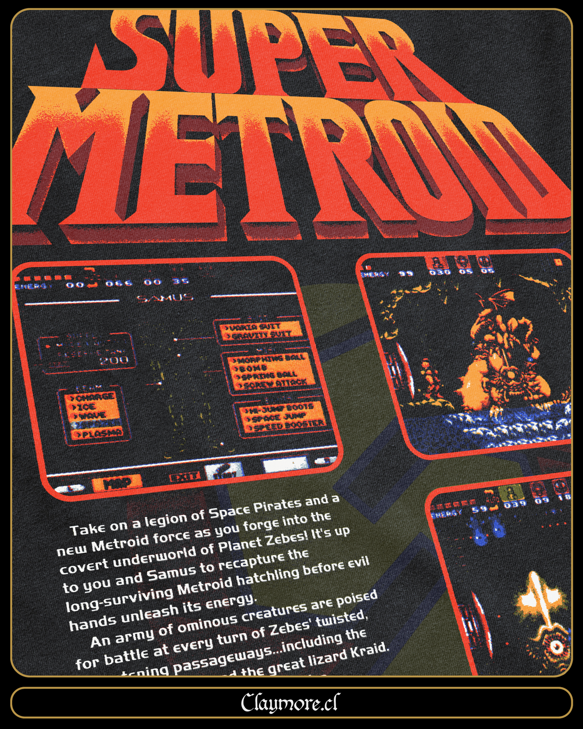 Polera de Super Metroid 04