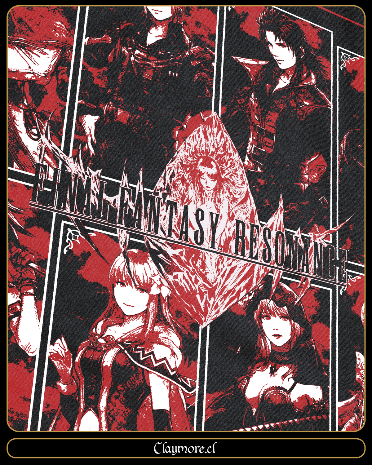 POLERA DE FINAL FANTASY RESONANCE 03