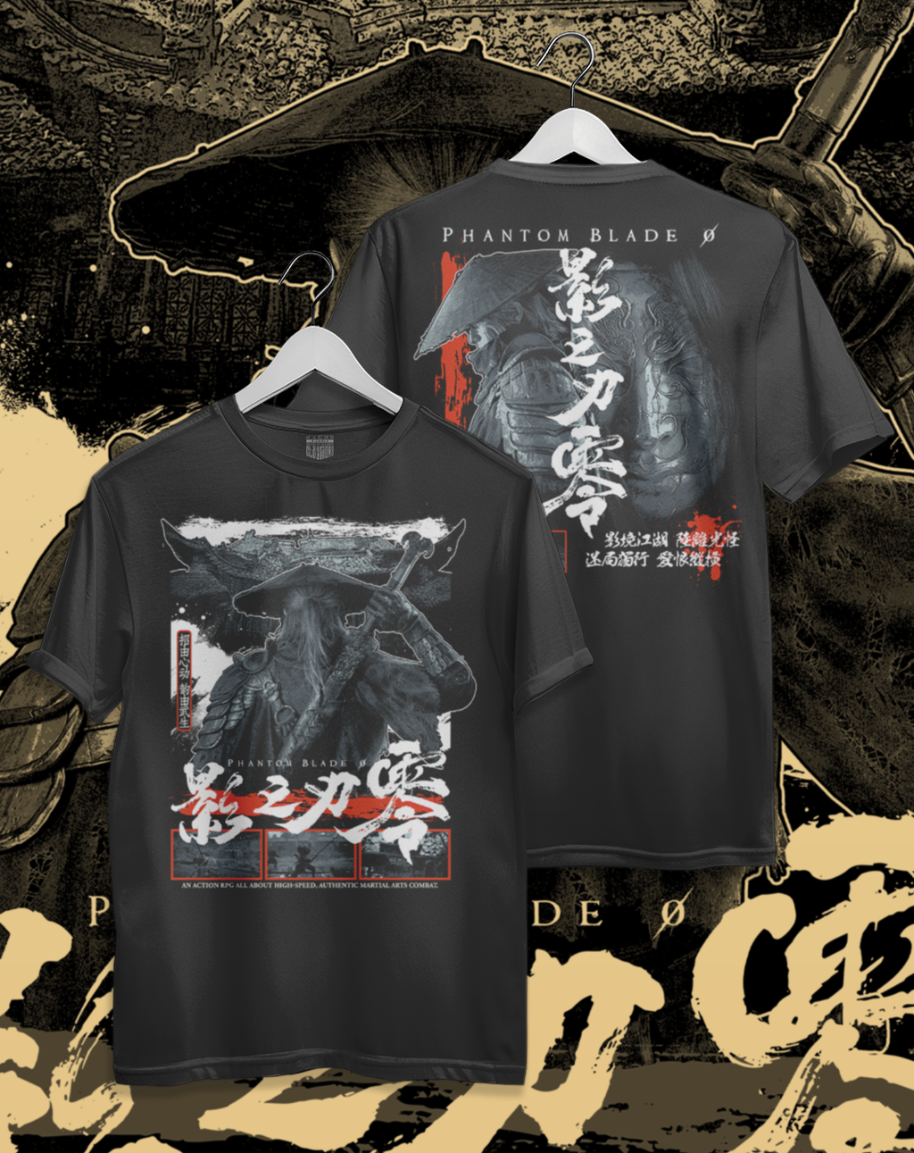 Polera Phantom Blade Zero - Phantom Blade Zero