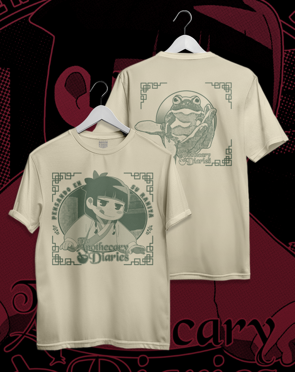 Polera The Apothecary Diaries - Pensando en su ranita