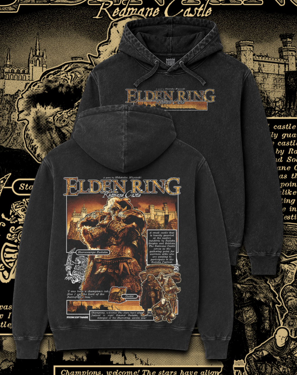 Polerón Elden Ring - Radahn Redmane Castle