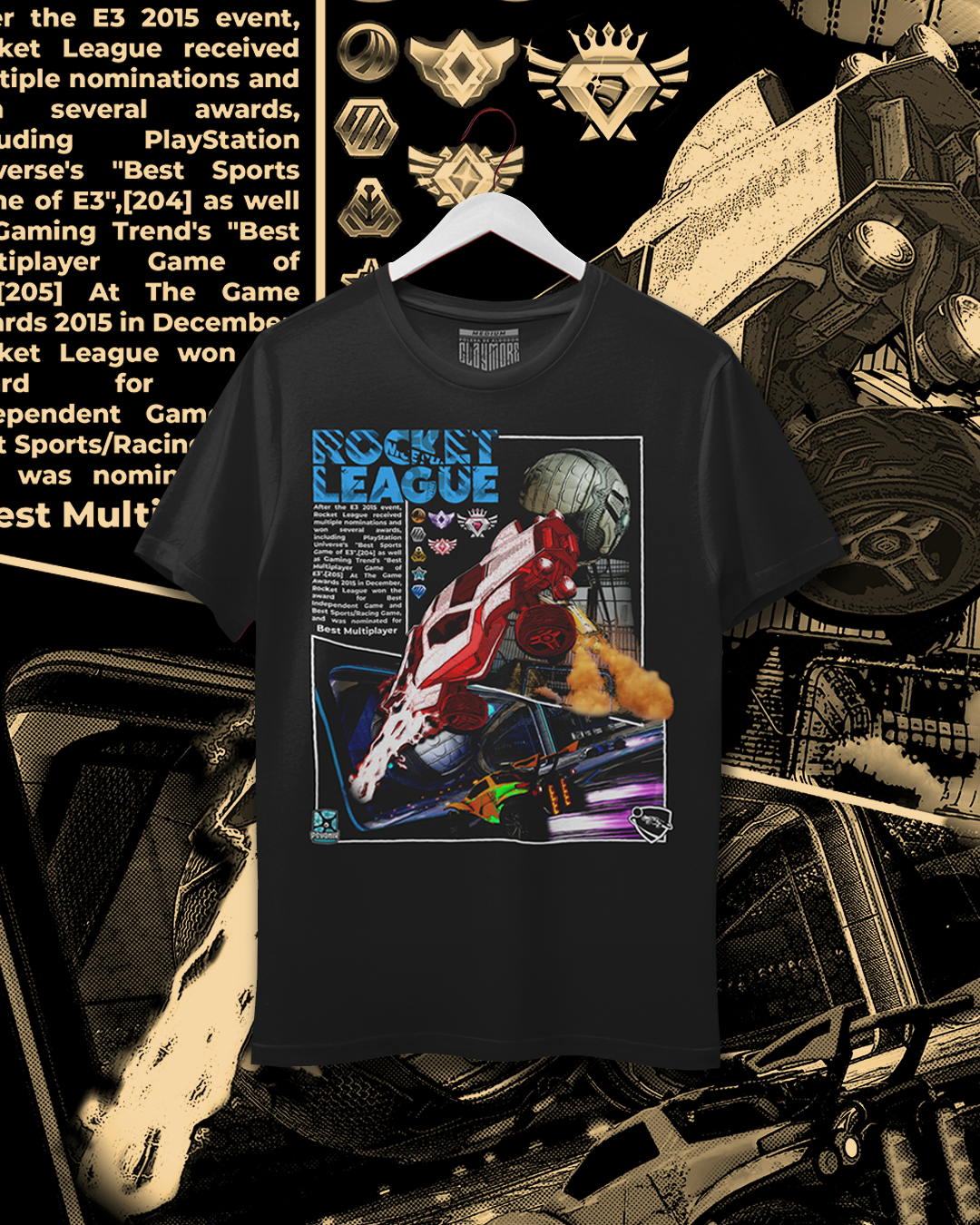 Polera Rocket League - Octane