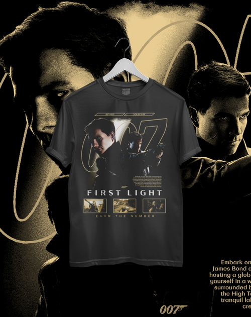Polera 007 First Light - James Bond