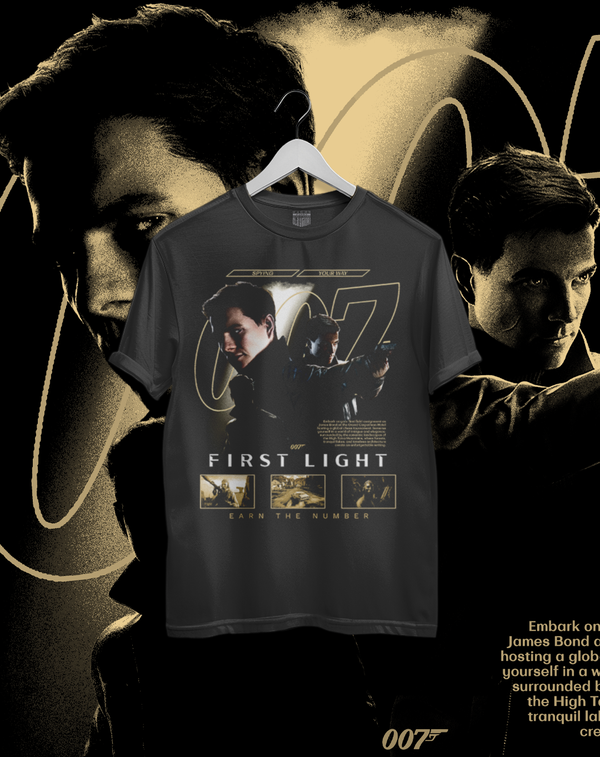 Polera 007 First Light - James Bond