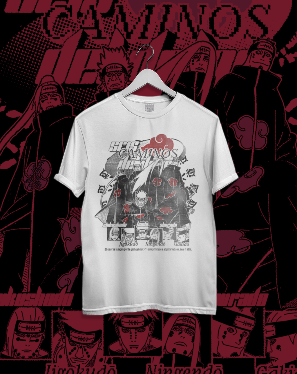Polera Naruto - Seis Caminos del Dolor