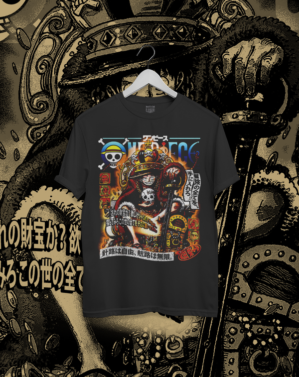 Polera One Piece - Monkey D Luffy Gold