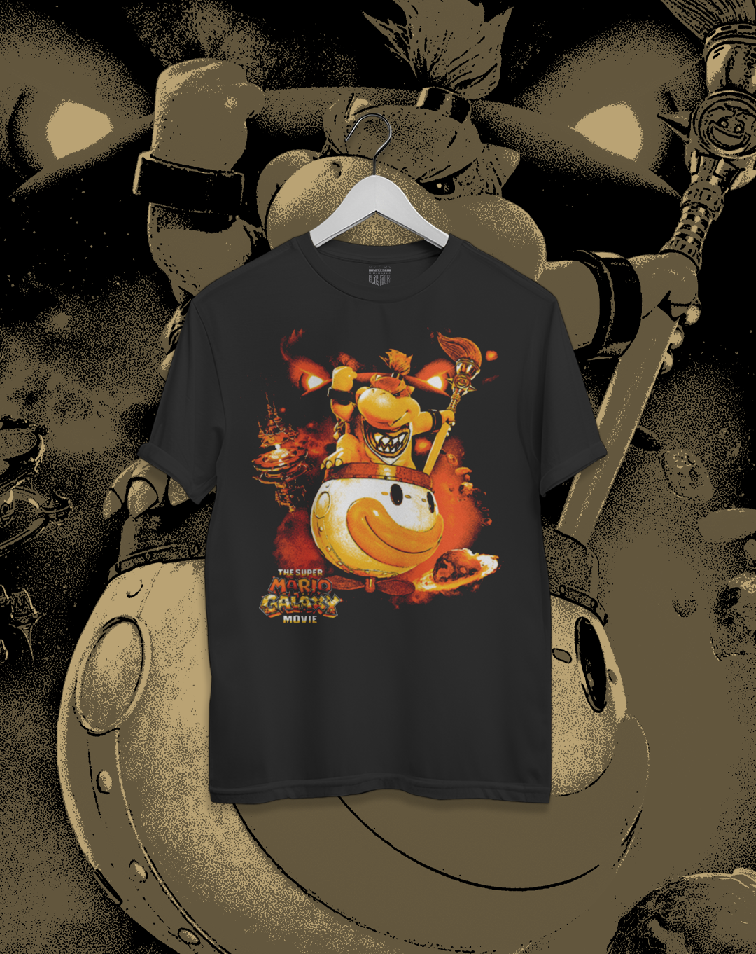 Polera The Super Mario Galaxy Movie - Bowser Jr