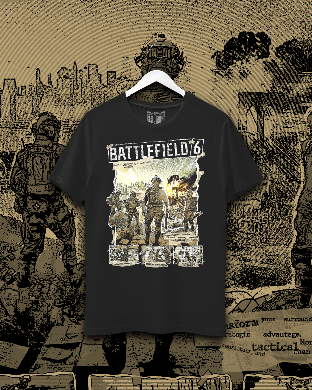 Polera Battlefield - Battlefield 6