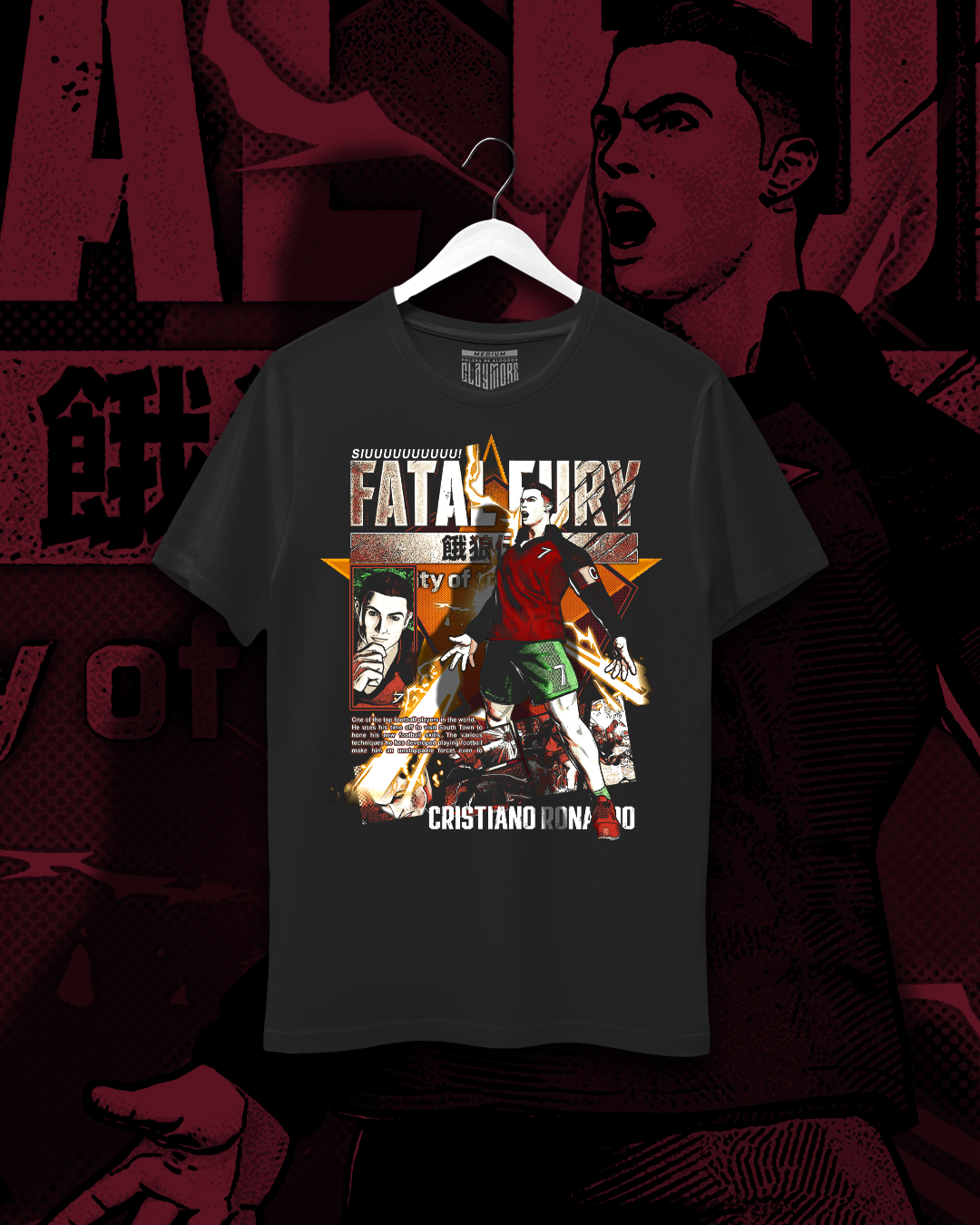 Polera Fatal Fury - Cristiano Ronaldo