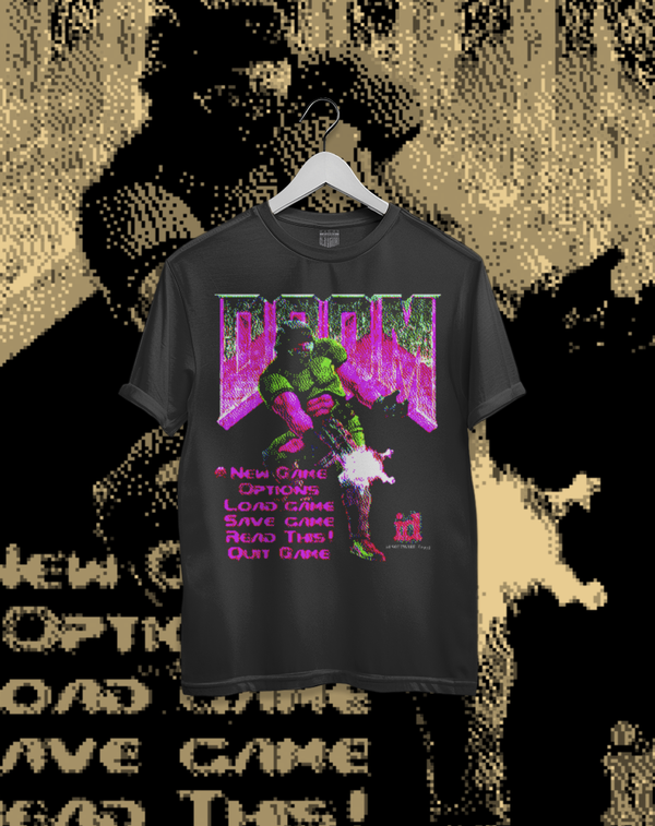 Polera Doom - Retro Doom