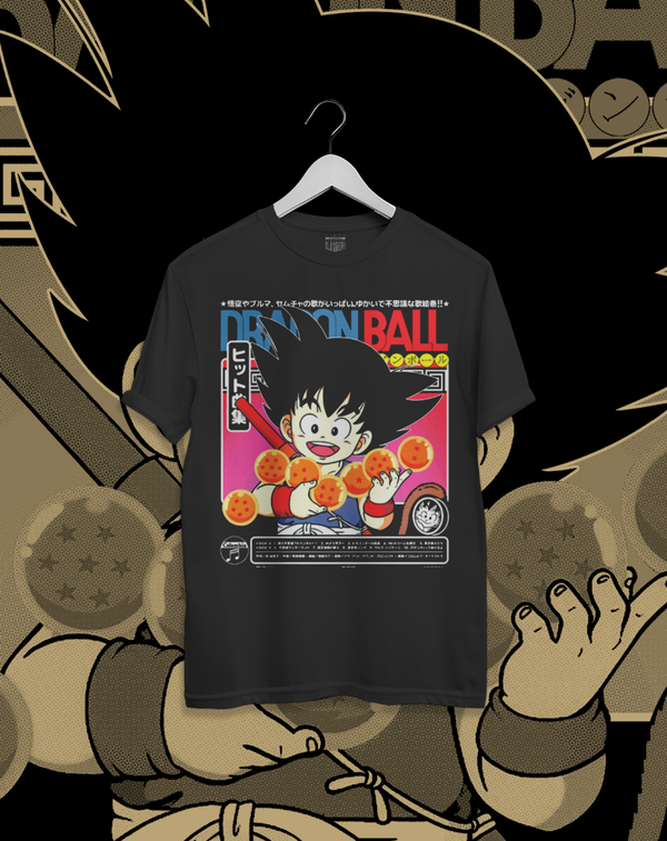 Polera Dragon Ball - Goku y Las Esferas del Dragón
