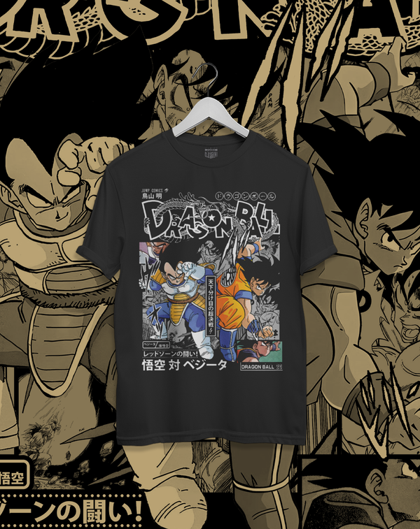 Polera Dragon Ball Z - Goku vs Vegeta