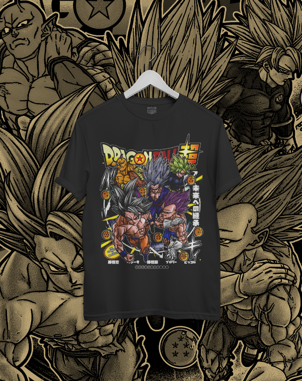 Polera Dragon Ball Super - Más Poderosos del Universo 7