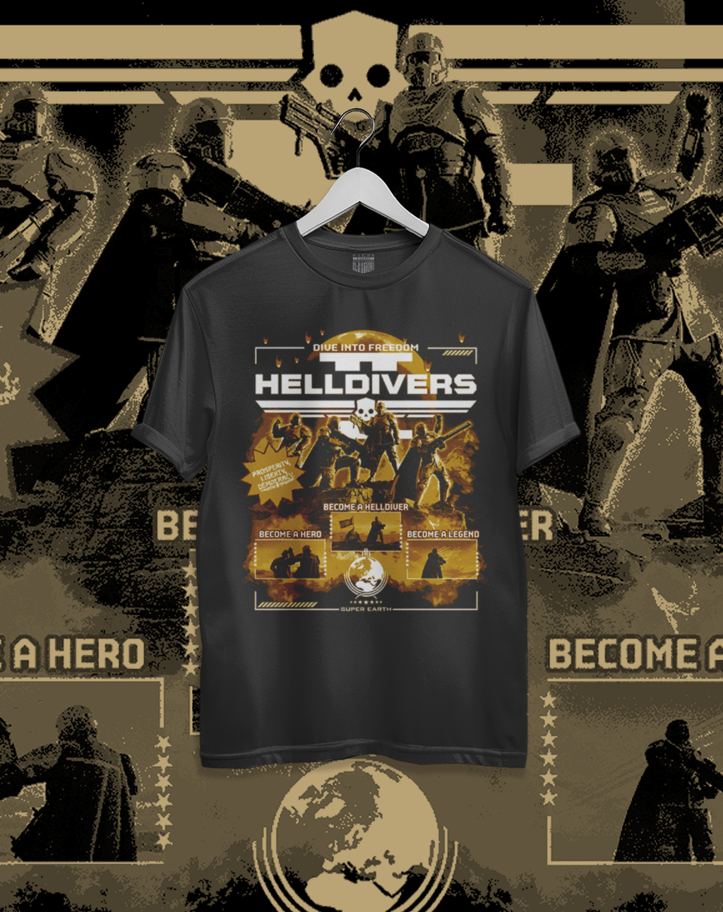 Polera Helldivers - Helldivers 2