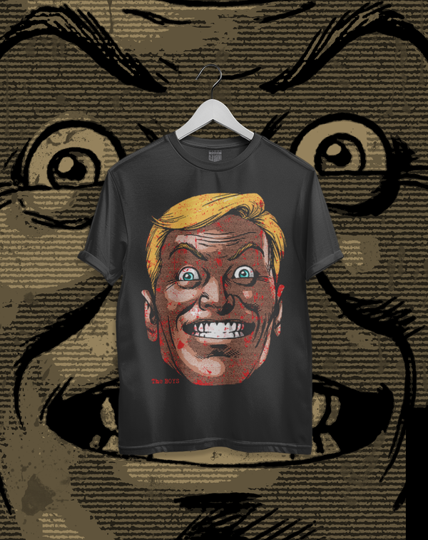 Polera The Boys - Bloody Homelander (Black Noir)