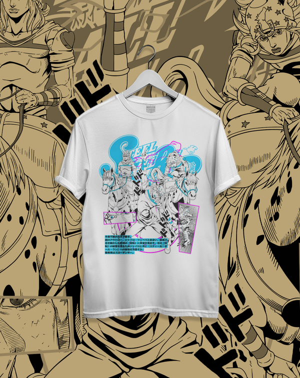 Polera JOJO Steel Ball Run - SBR Johnny Joestar