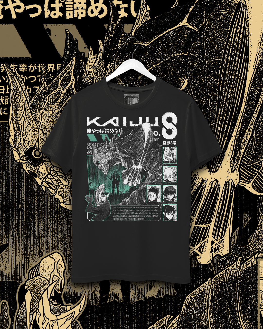 Polera Kaiju No. 8 - Kaiju No. 8