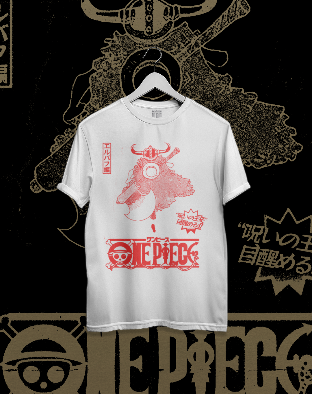 Polera One Piece - Luffy Elbaph