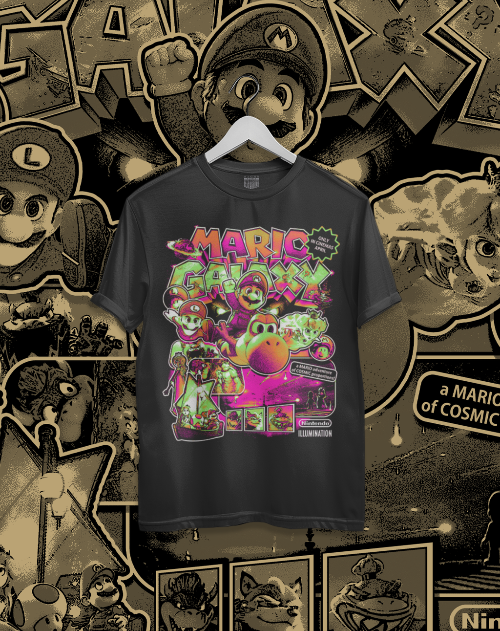 Polera The Super Mario Galaxy Movie- Super Mario Galaxy Pelicula