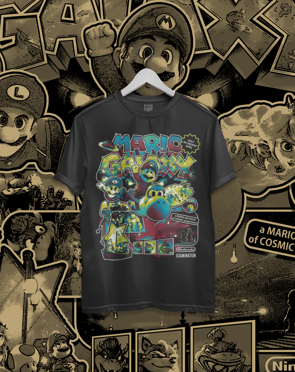 Polera The Super Mario Galaxy Movie- Super Mario Galaxy Pelicula