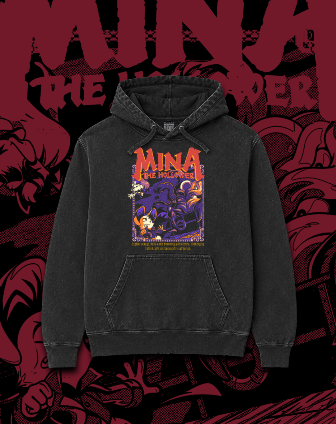 Polerón Mina The Hollower - Mina vs Nether Kraken