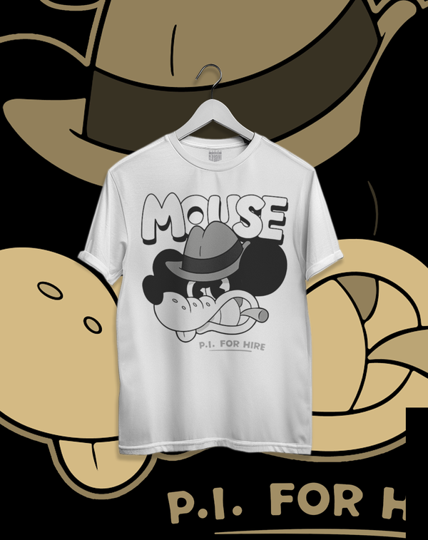 Polera Mouse P.I. for Hire - Detective Jack Pepper