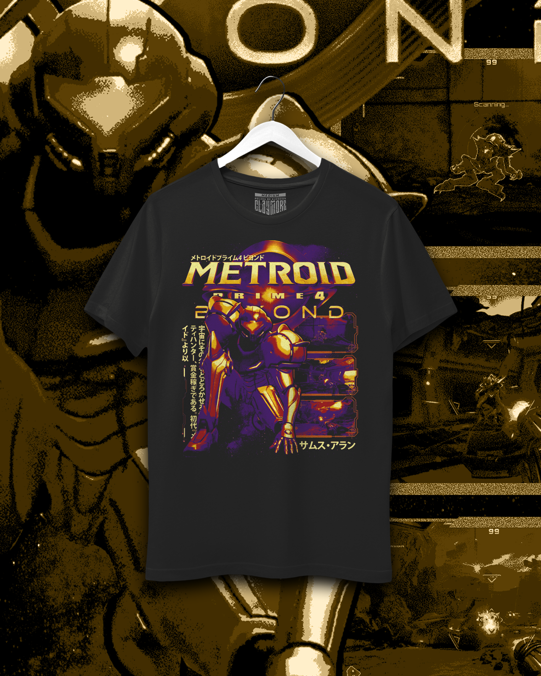 Polera Metroid - Samus Prime 4 Beyond