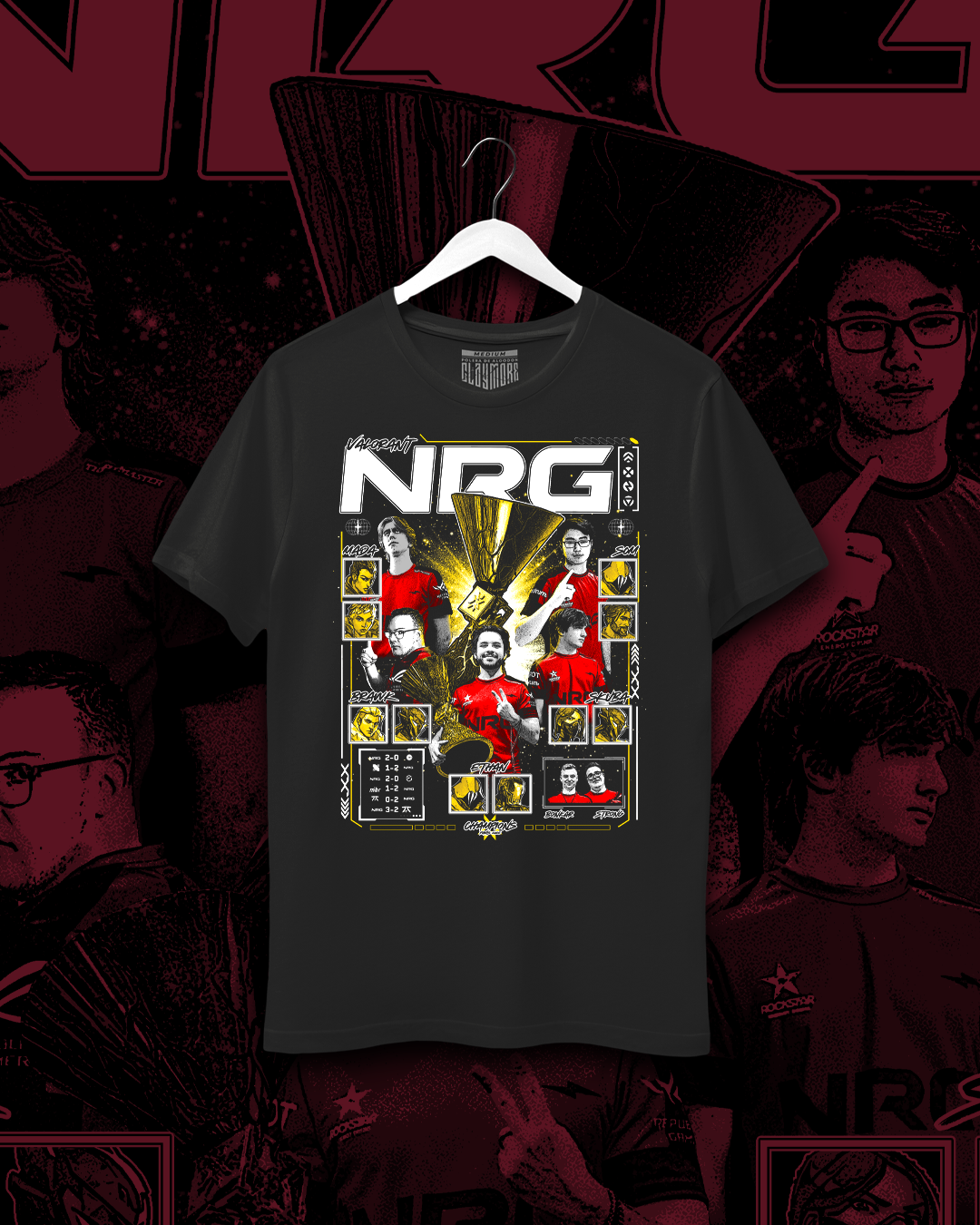 Polera Valorant - NRG Valorant Champions París 2025