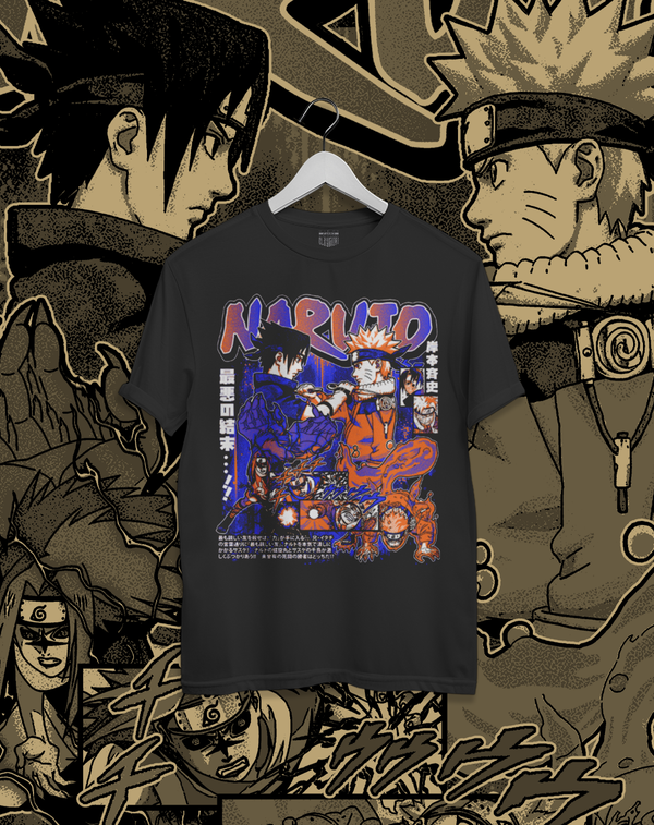 Polera Naruto - Naruto vs Sasuke