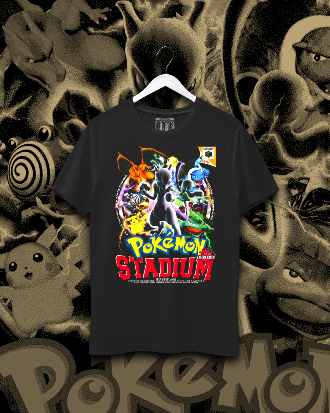 Polera Pokémon - Pokémon Stadium