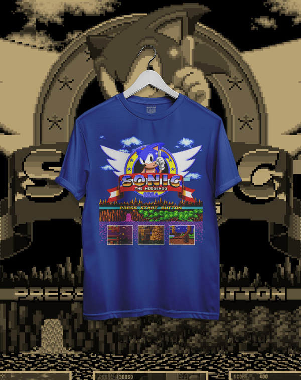 Polera Sonic - Sonic The Hedgehog Retro