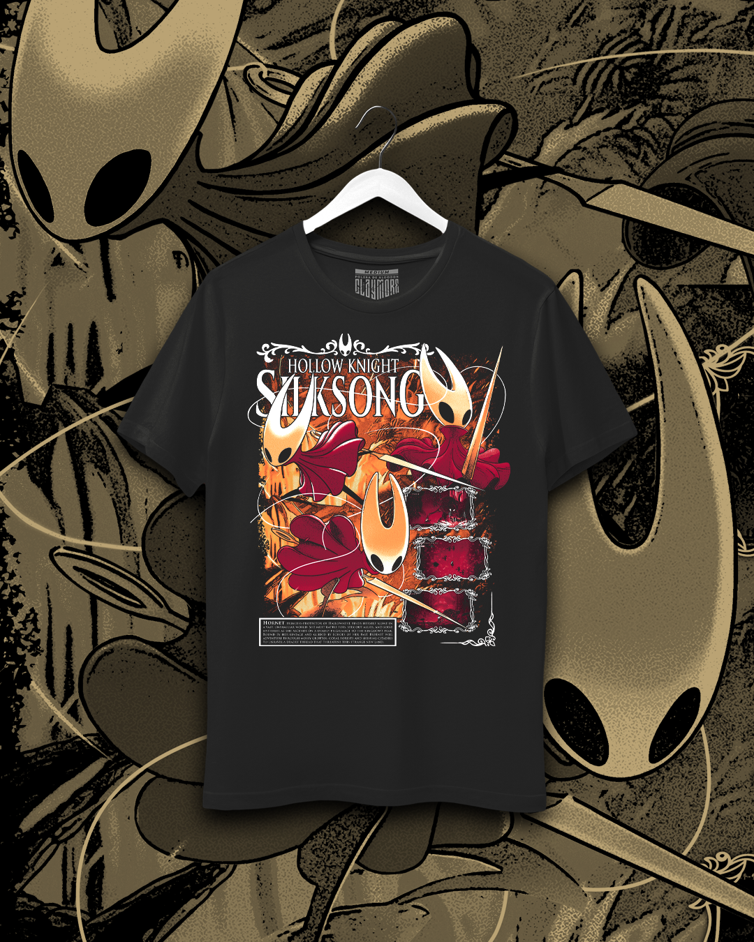 Polera Hollow Knight Silksong - Hornet