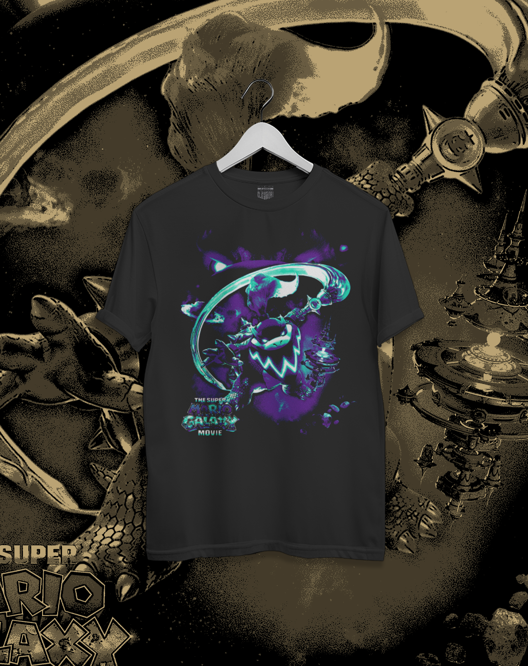 Polera The Super Mario Galaxy Movie - Wonder Bowser Jr