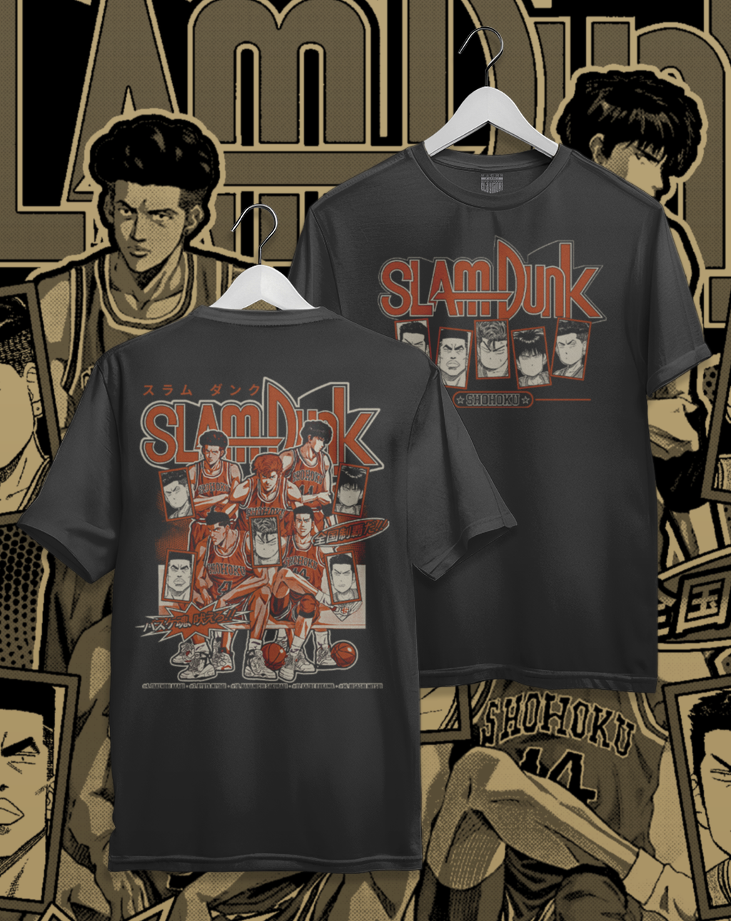 Polera Slam Dunk - Team Shohoku