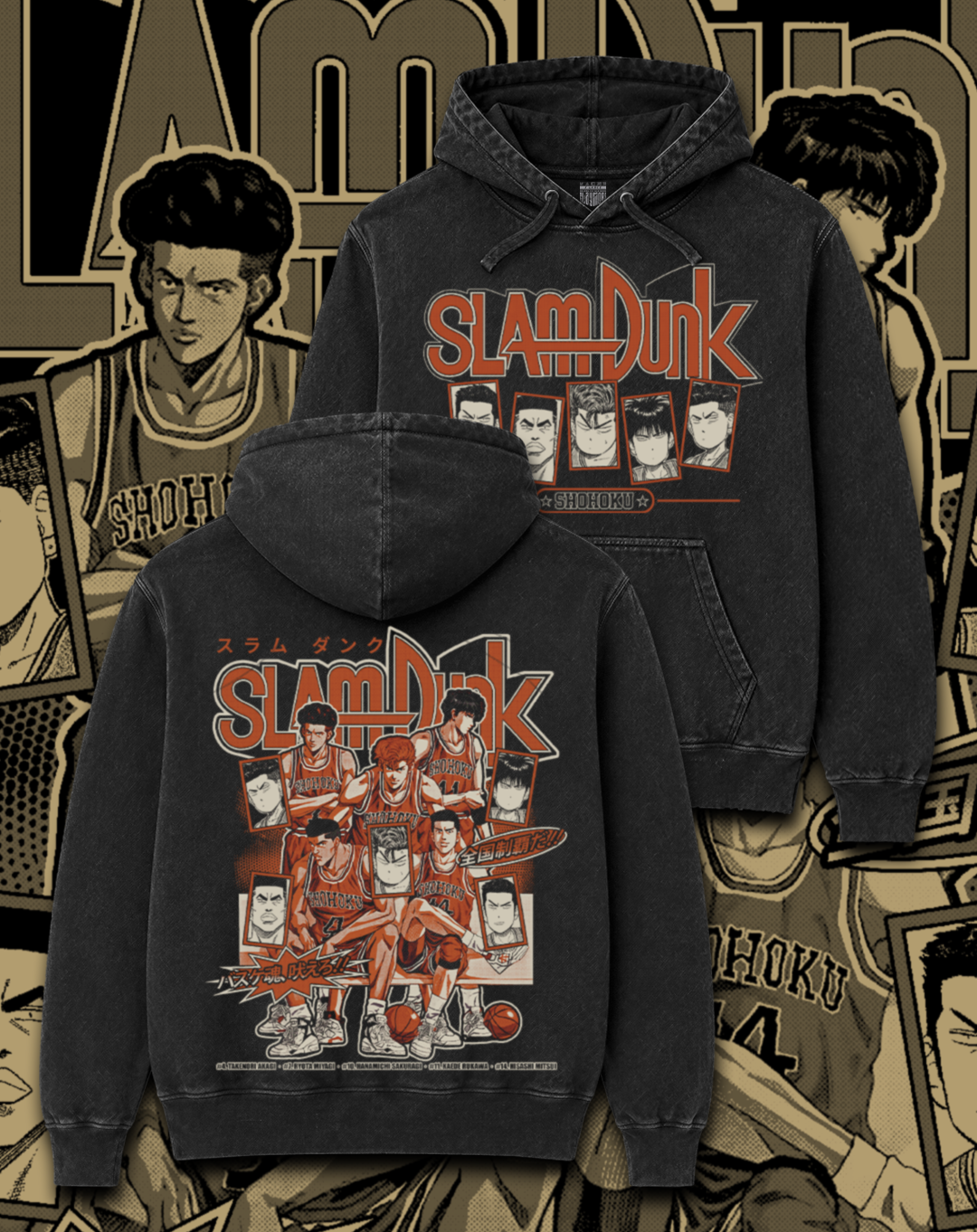 Polerón Slam Dunk - Team Shohoku