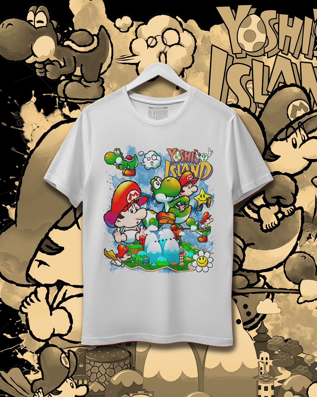 Polera Super Mario World 2 - Yoshi Island