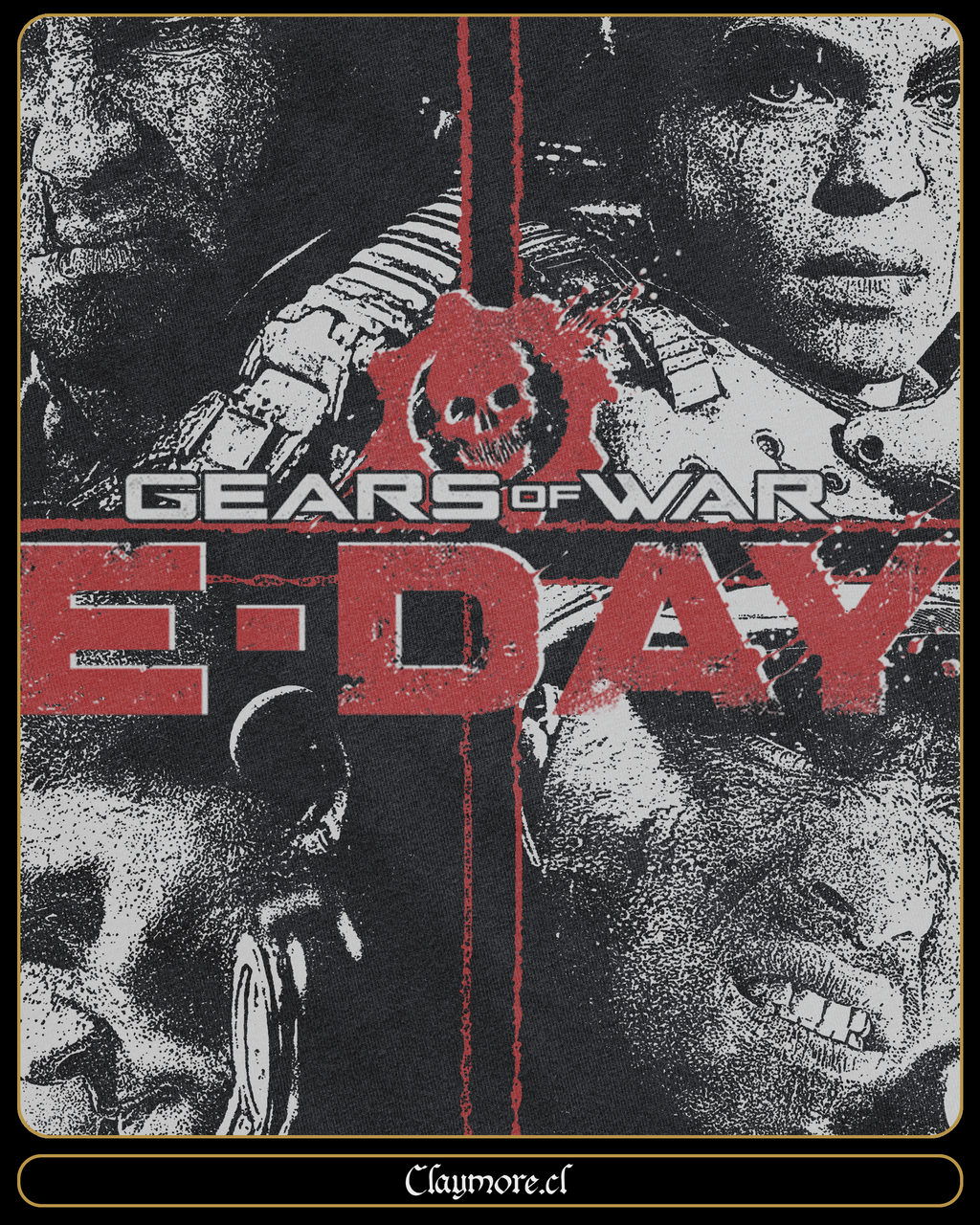 Polera de Gears of War E Day 04