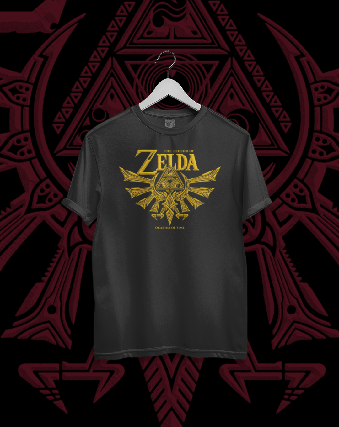 Polera The Legend of Zelda Ocarina of Time - La Trifuerza