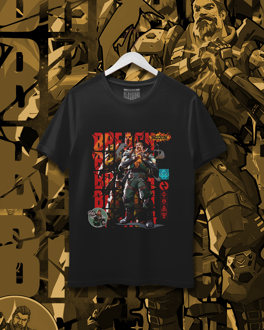 Polera Valorant - Breach