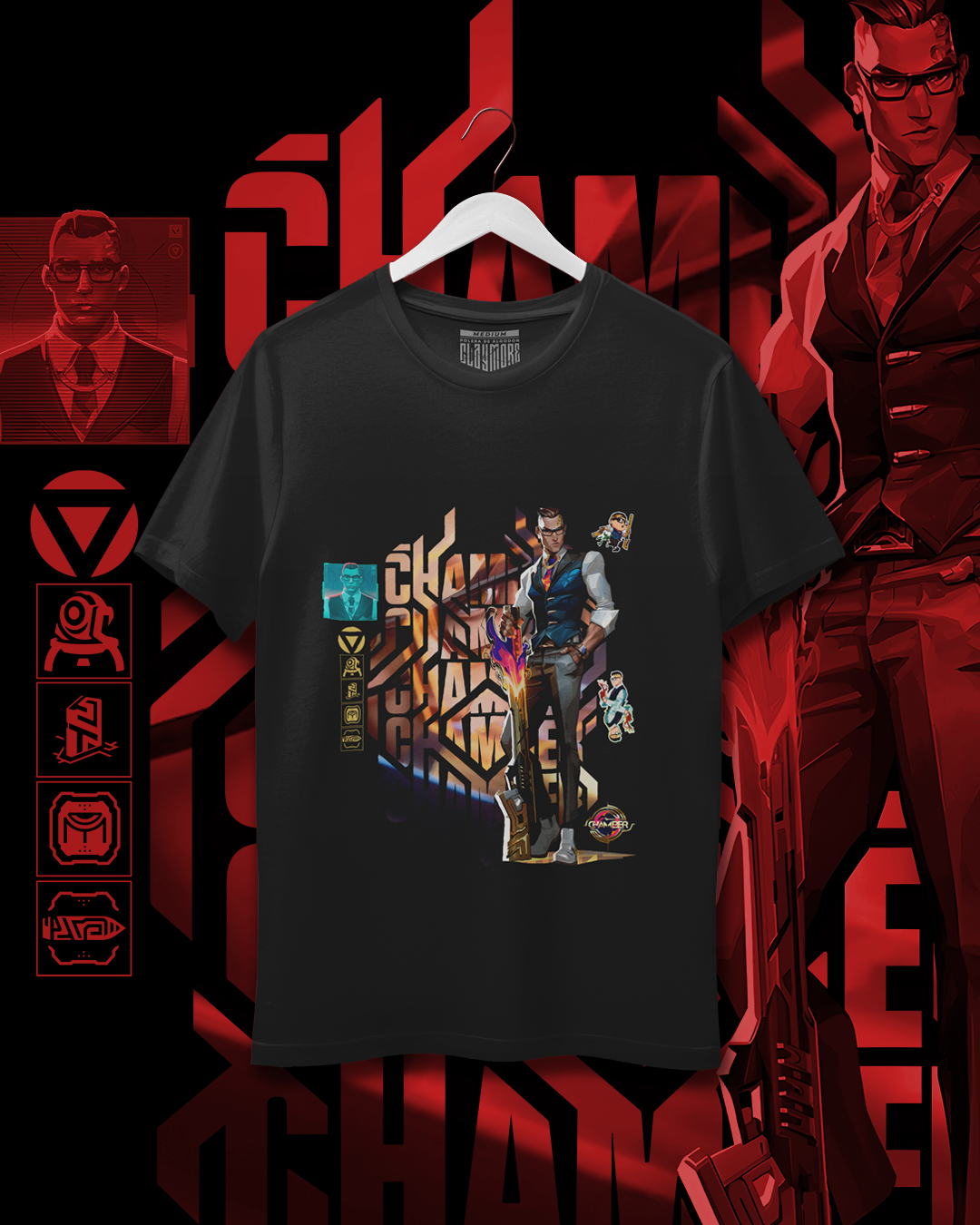 Polera Valorant - Chamber