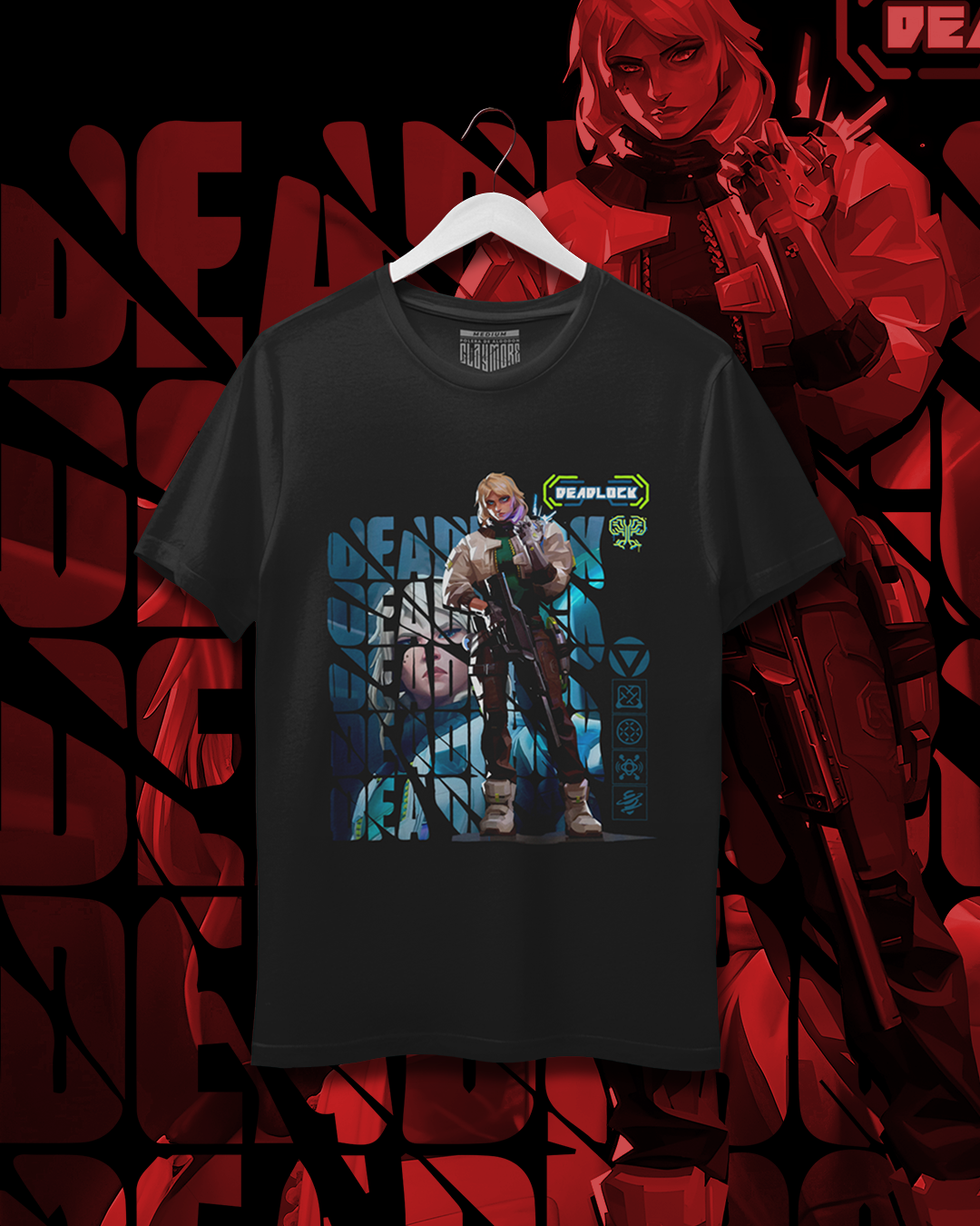 Polera Valorant - Deadlock
