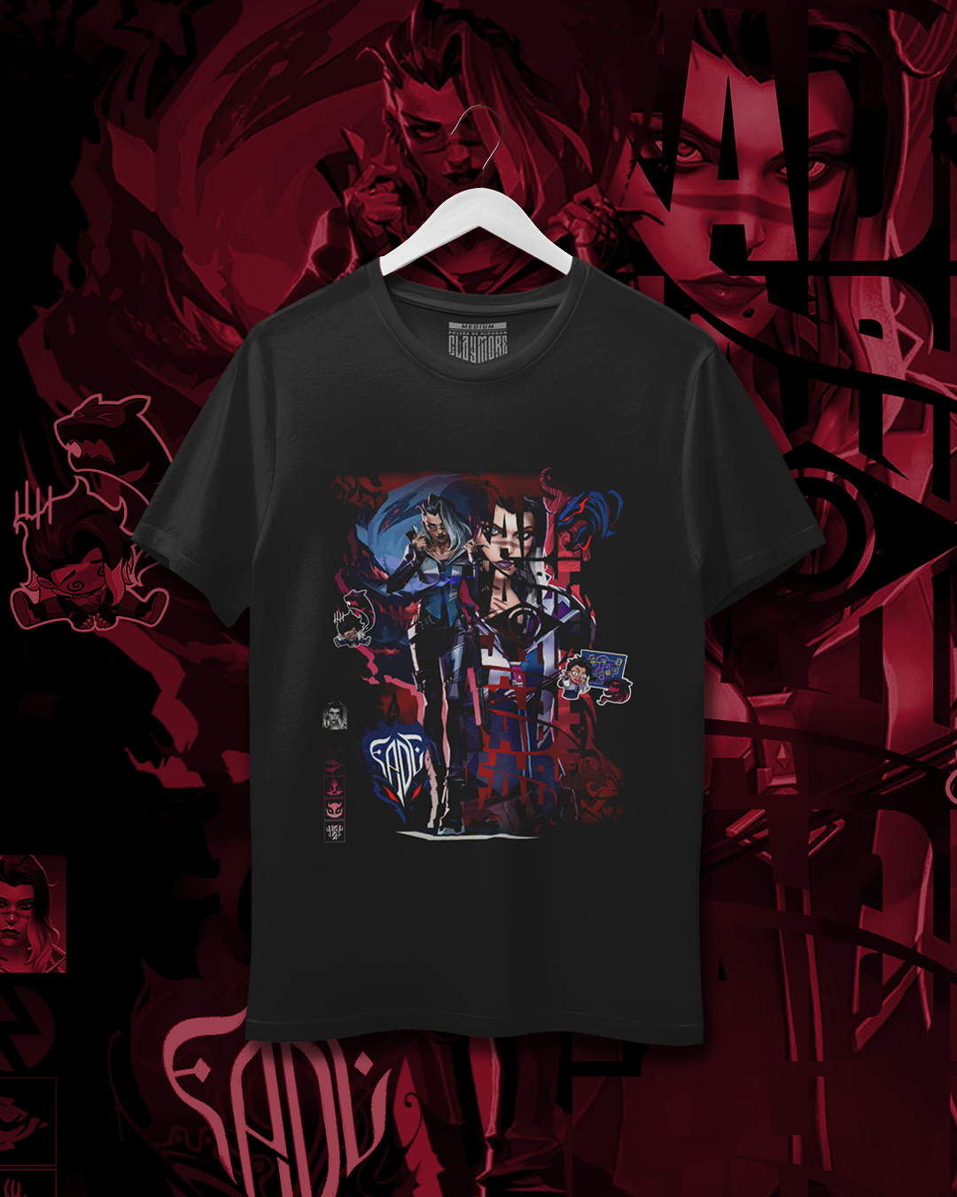 Polera Valorant - Fade