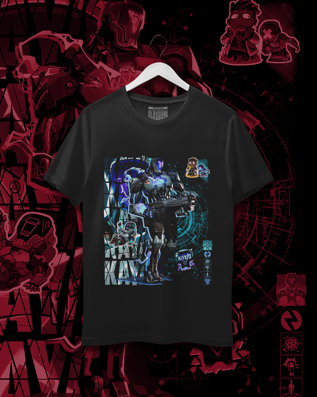Polera Valorant - Kay/o