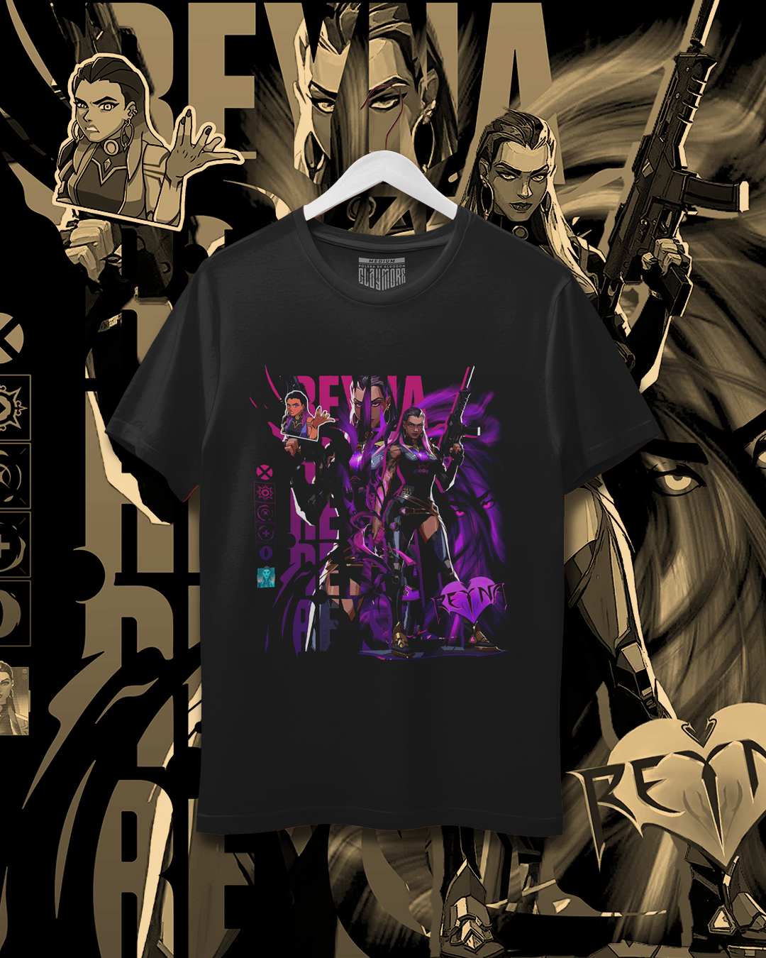 Polera Valorant - Reyna