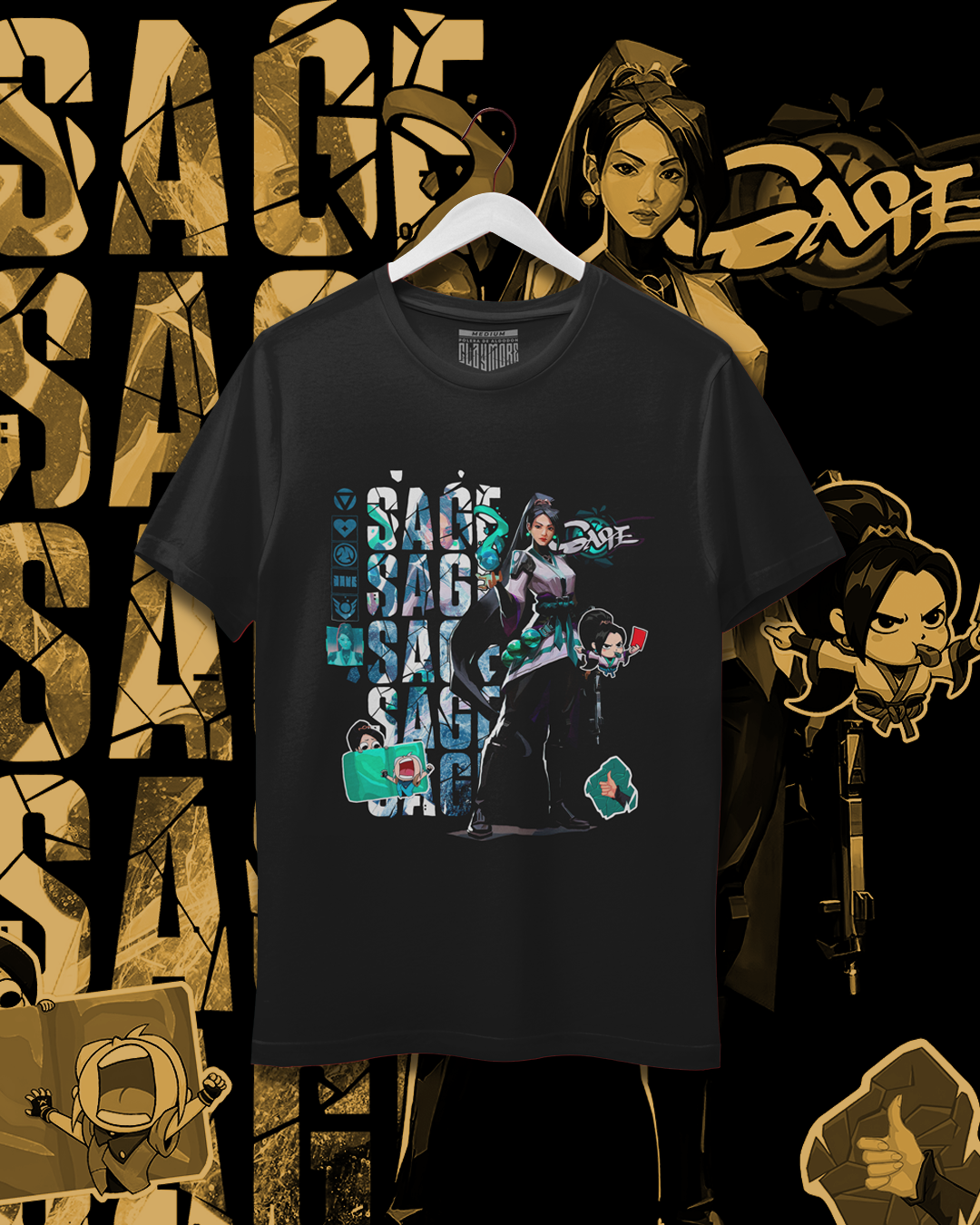 Polera Valorant - Sage