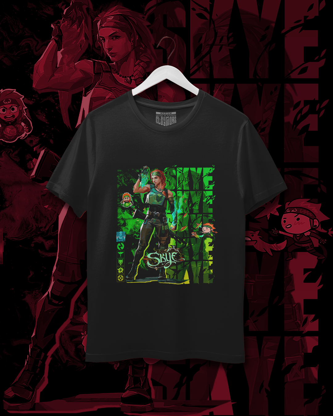 Polera Valorant - Skye